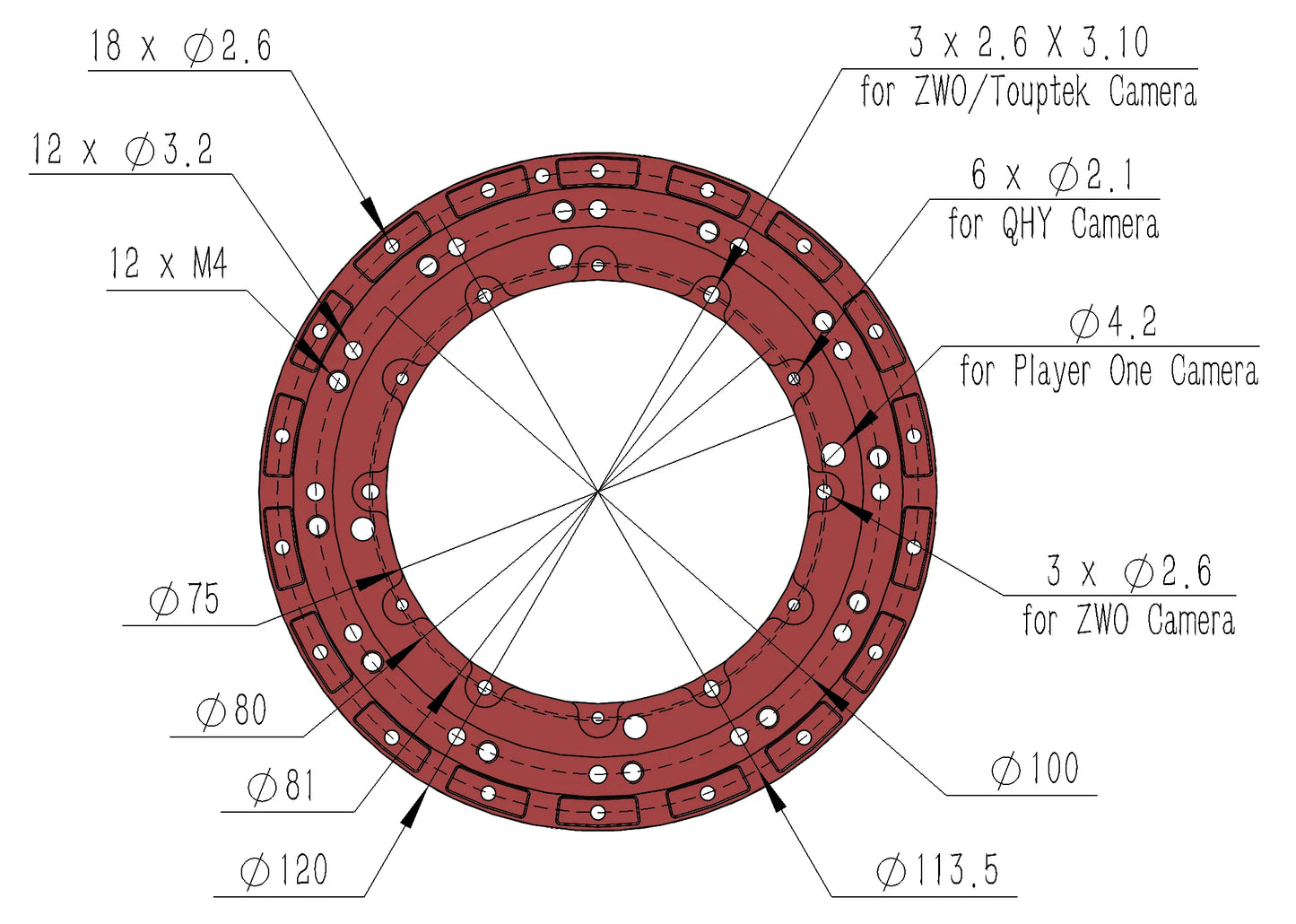 Astroasis Oasis Tilt Adjuster for Astrophotograph