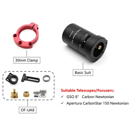 Oasis Focuser Rose - Installation with Universal Adapter