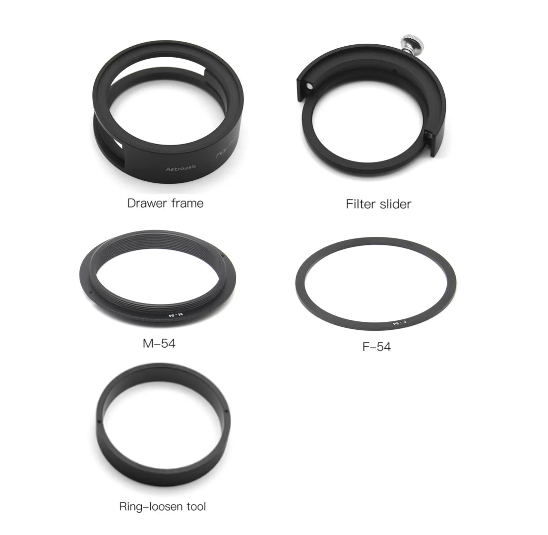 Astroasis 2" Filter Drawer (Compatible with M54/M48/M42 Threads)