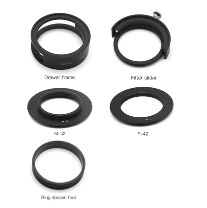 Astroasis 2" Filter Drawer (Compatible with M54/M48/M42 Threads)