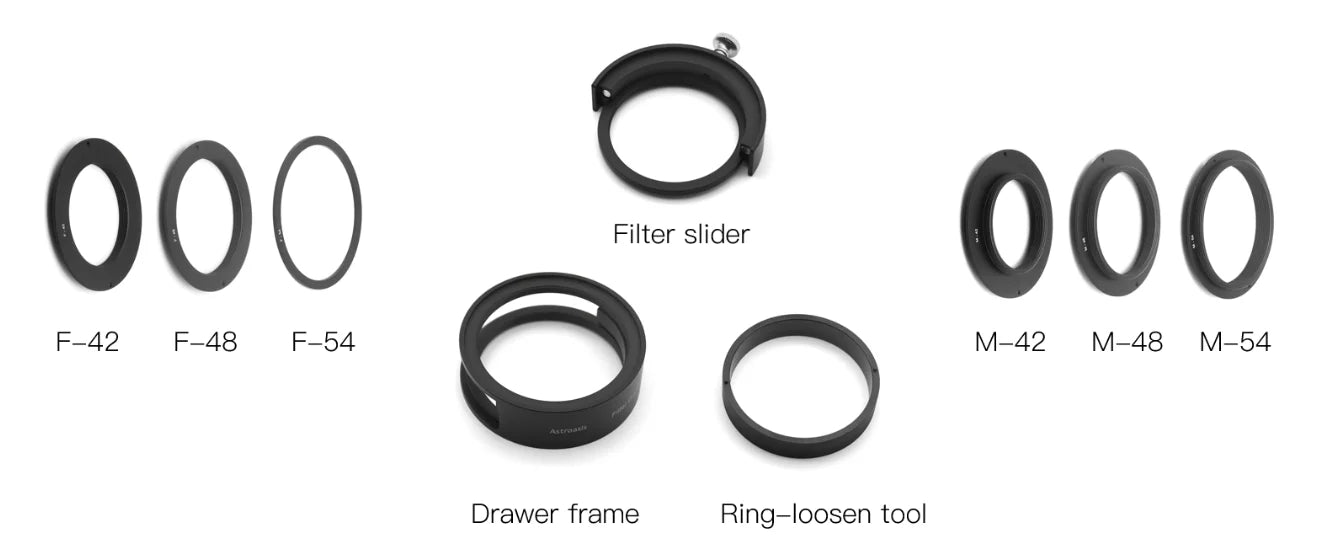 Astroasis 2" Filter Drawer (Compatible with M54/M48/M42 Threads)