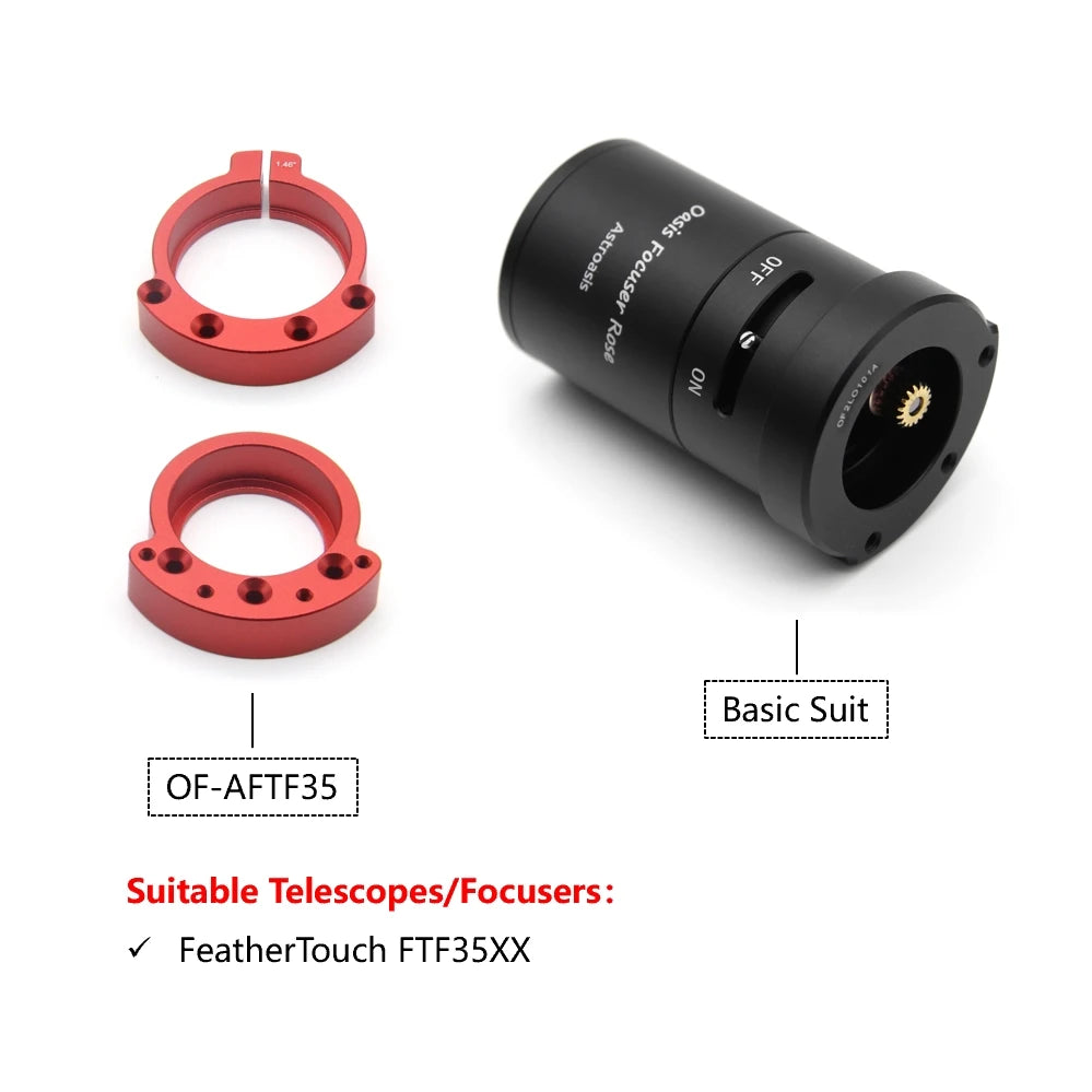 Oasis Focuser Rose - Installation on FeatherTouch Focusers