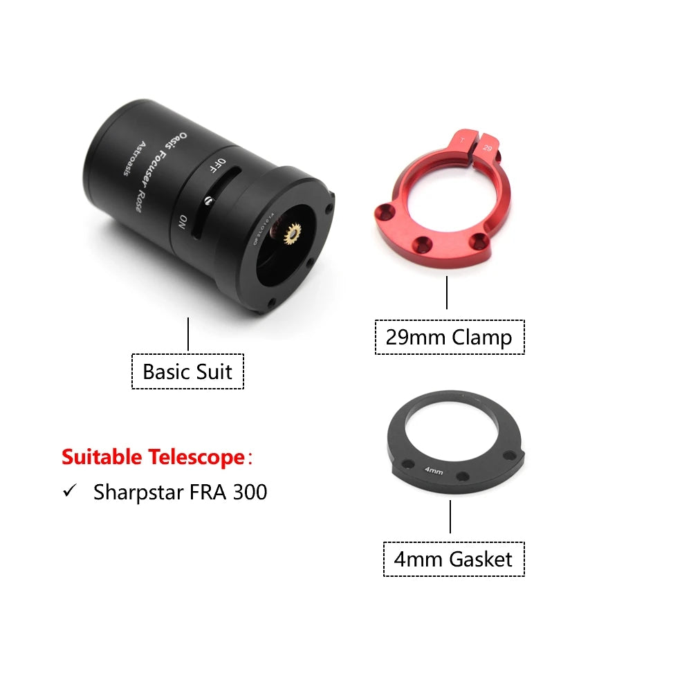Oasis Focuser Rose -  Simplest Installation