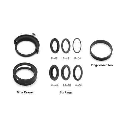 Astroasis 2" Filter Drawer (Compatible with M54/M48/M42 Threads)